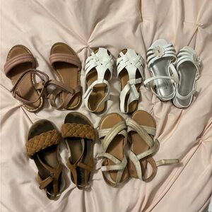 Lot of little girls shoes size 10 and 11